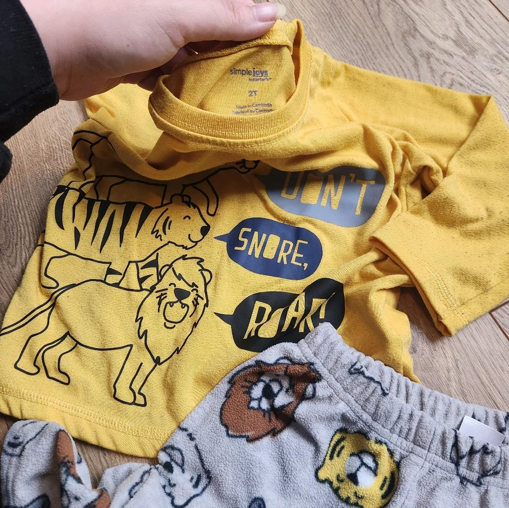 2t Boys Pajama Set